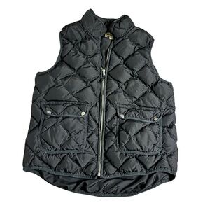Woolrich Black Jacket with Red Logo Accent